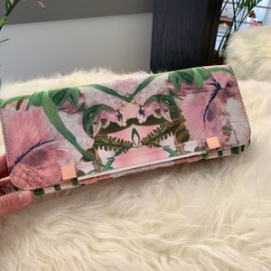 Ted Baker Tropical Print Clutch
